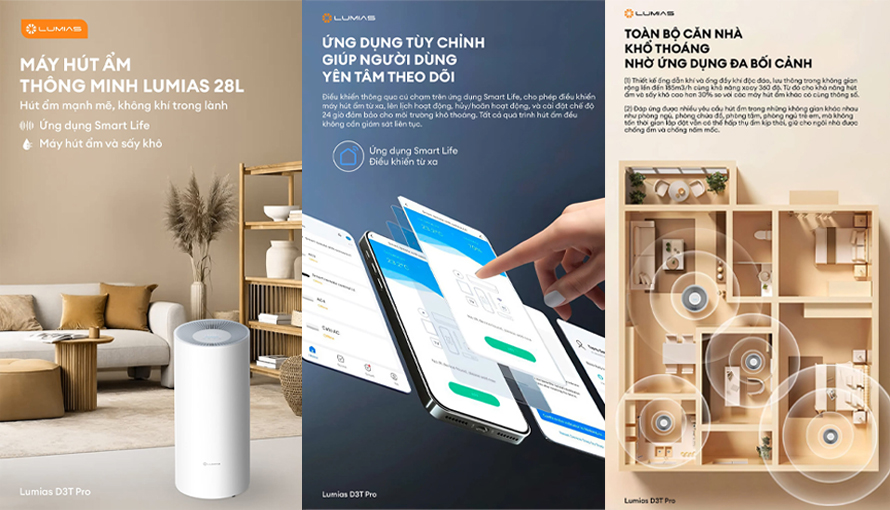 Máy hút ẩm có wifi được người dùng chọn vì điều gì?